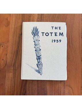 1959 Williamstown High School Yearbook New Jersey Totem Braves Annual